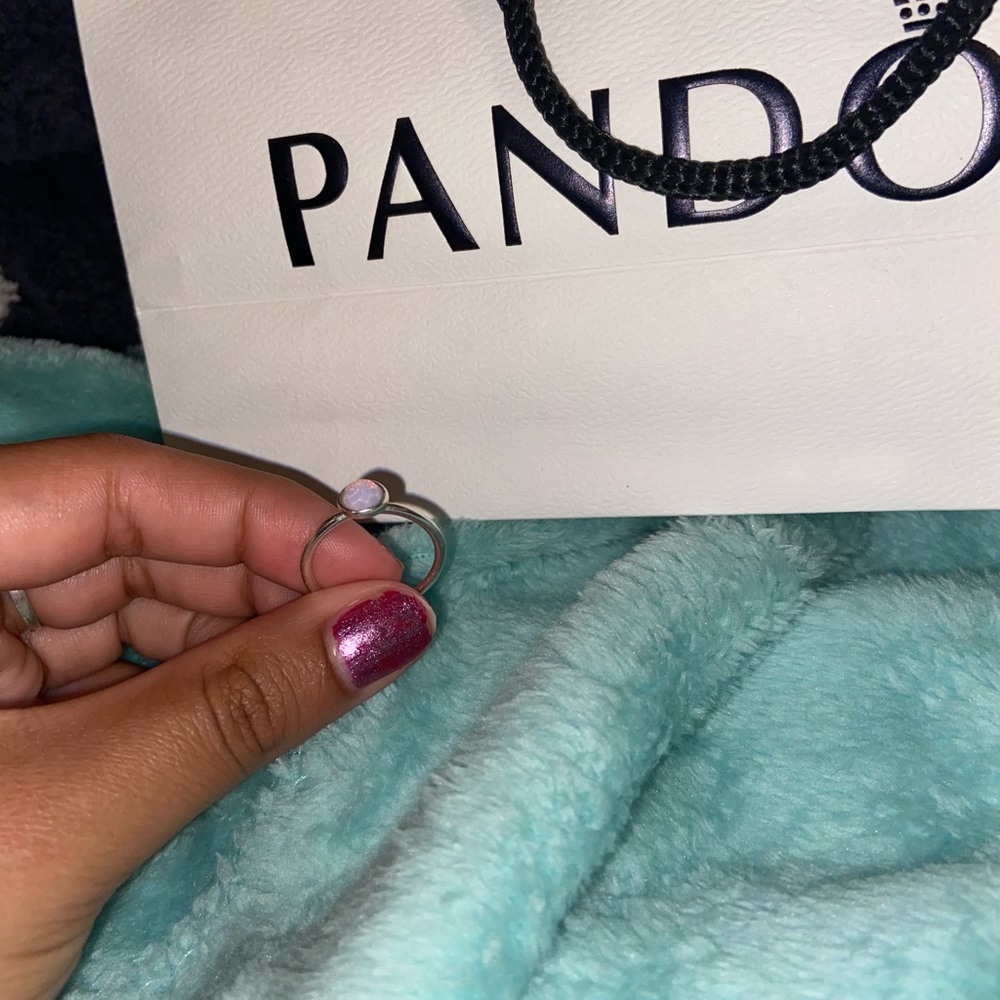 pandora october birthstone ring!!